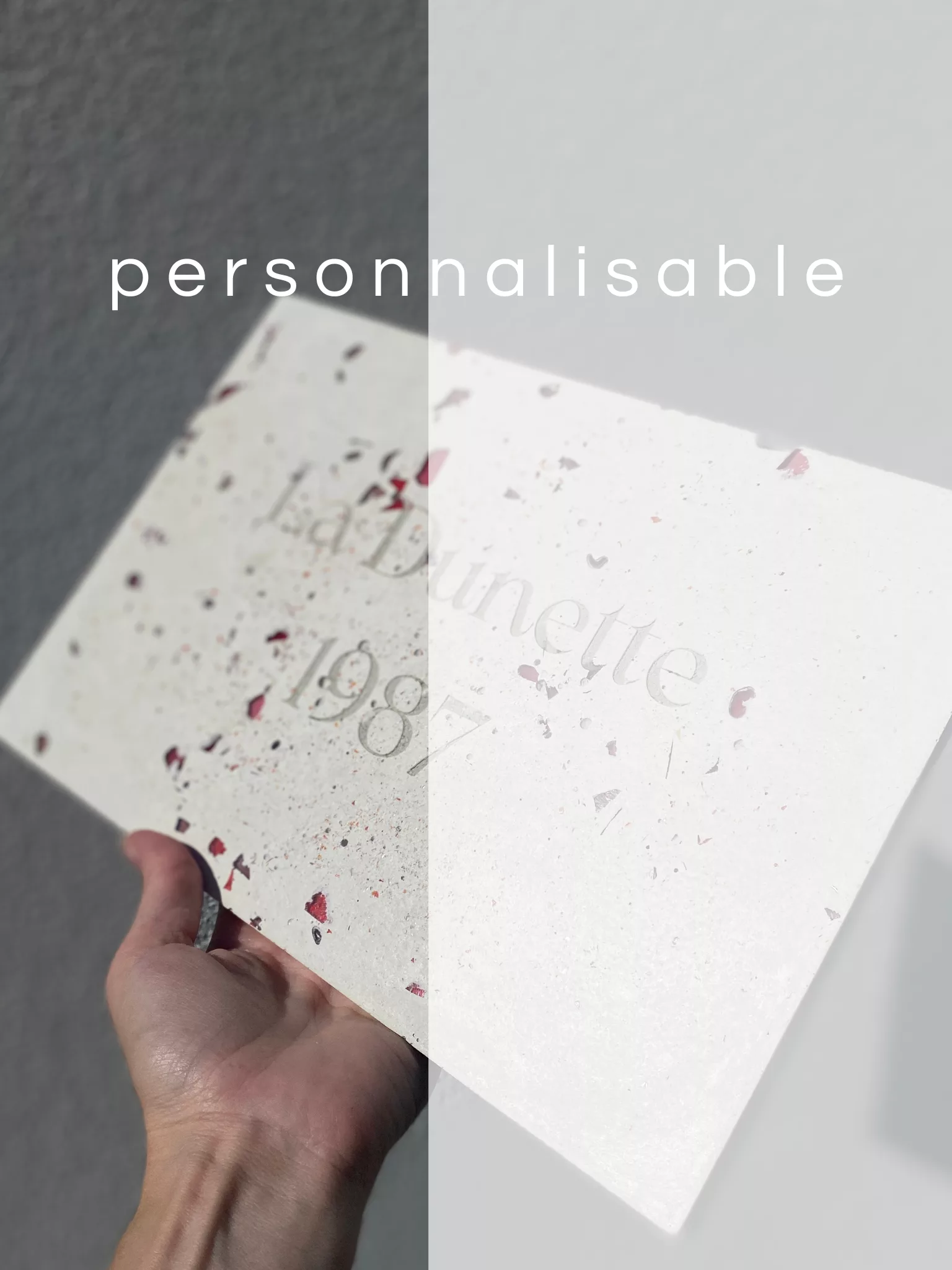 Plaque de façade gravée 30x20,5x1