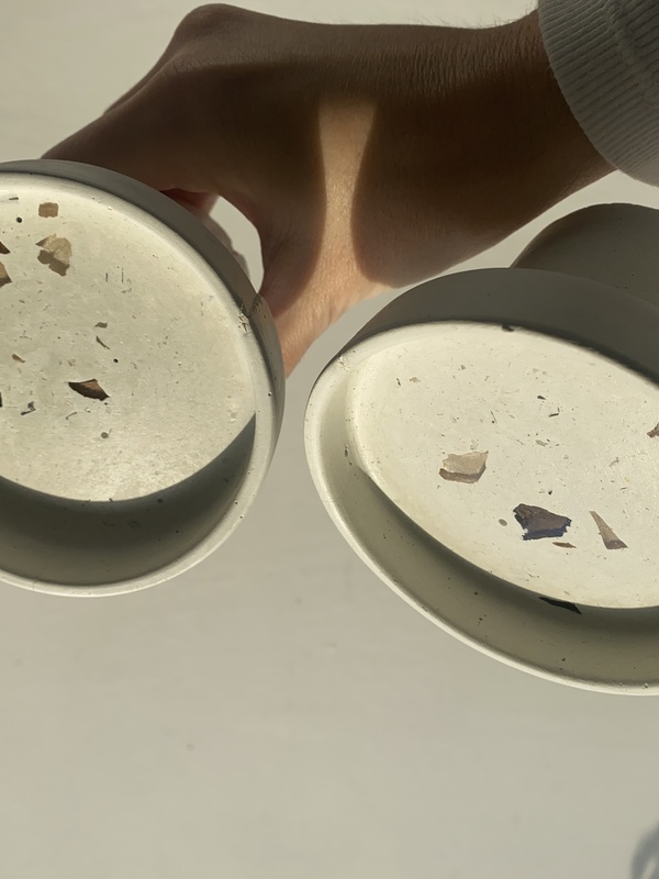 Ensemble de 2 supports de bougies sur pied