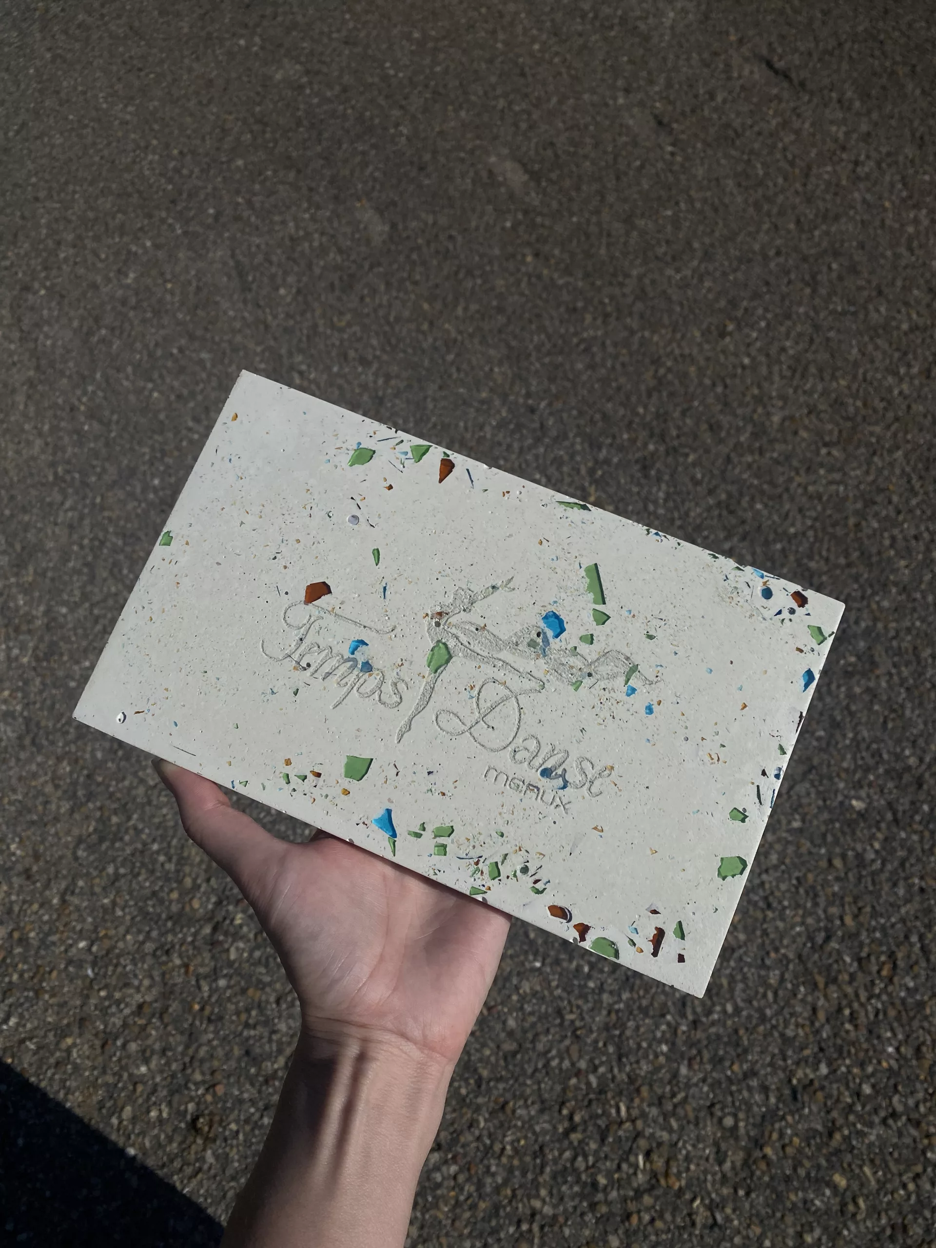 Plaque de façade gravée 25x15x1 – Image 4